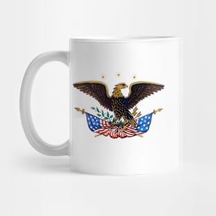 Vintage Patriotic American Eagle Mug